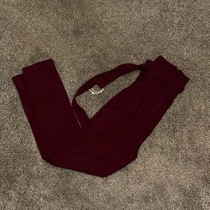 New with tags maroon pixie pants